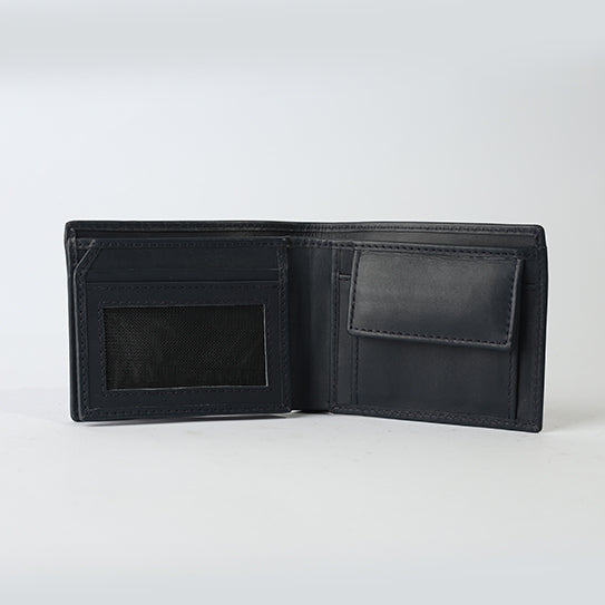 Maverick Black Leather Wallet