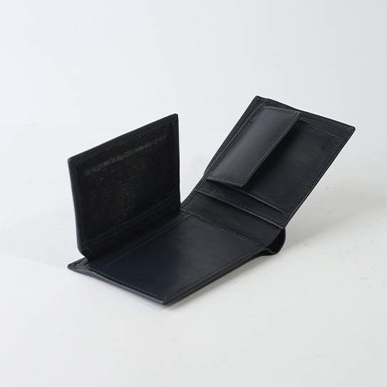 Maverick Black Leather Wallet