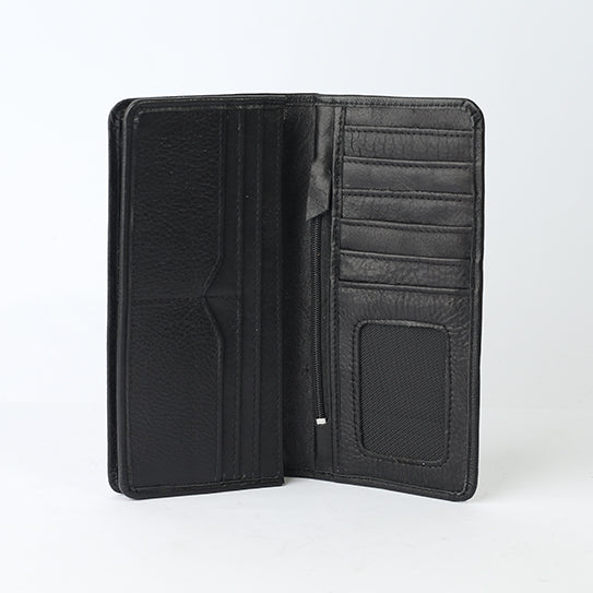 Prescot Black Leather Wallet