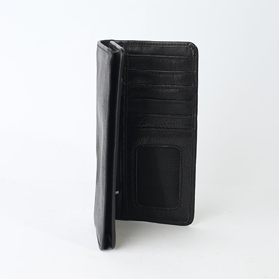 Prescot Black Leather Wallet