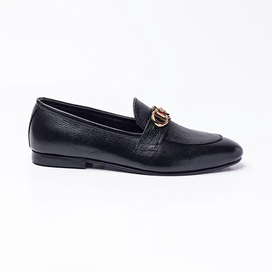 Drape Black Shoes