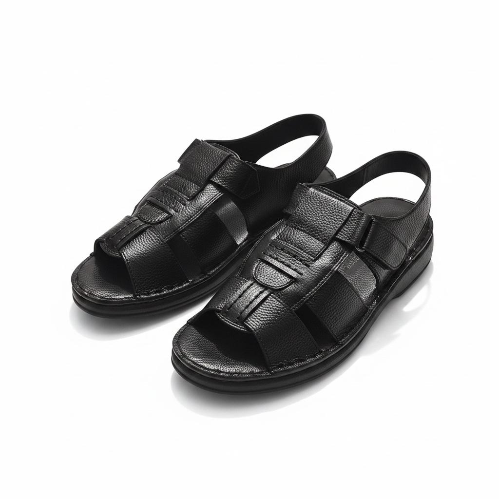 Aliko Black Sandal