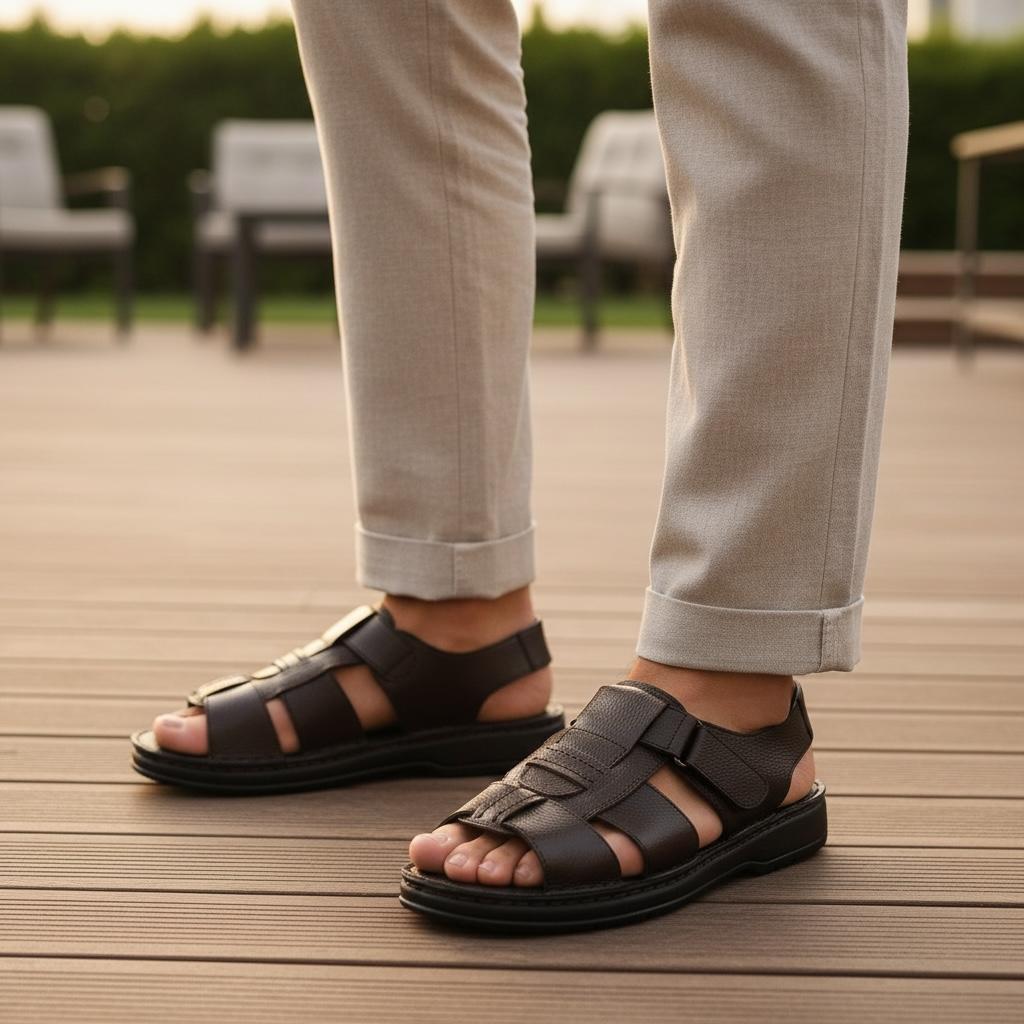 Aliko Brown Sandal