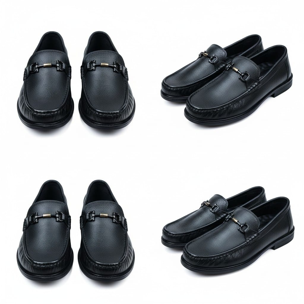 Capone Black Casual Shoes