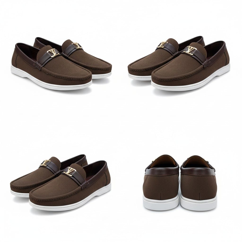 Balmo Brown Casual Shoes