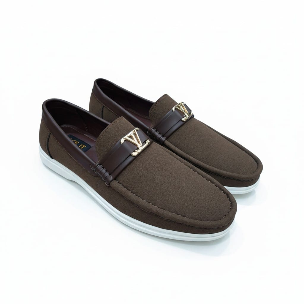 Velvet Brown Casual Shoes