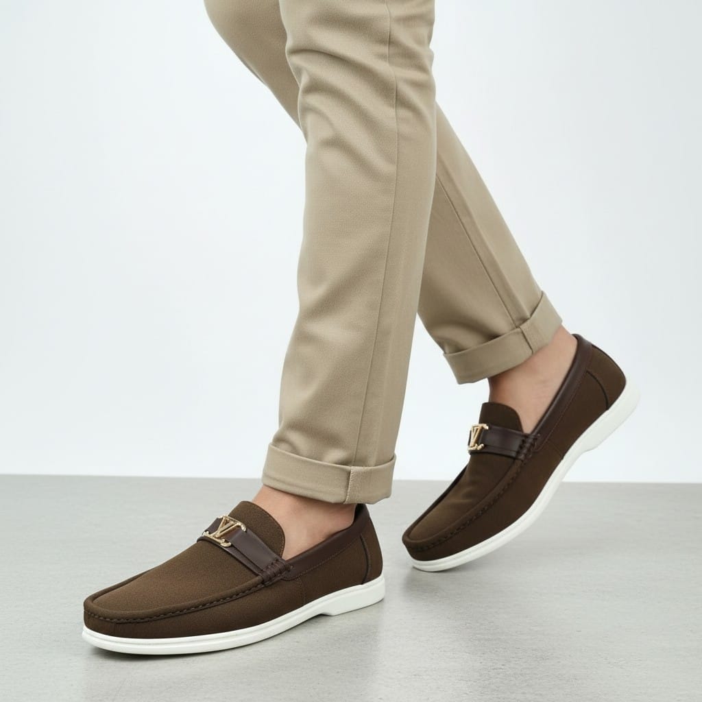 Velvet Brown Casual Shoes