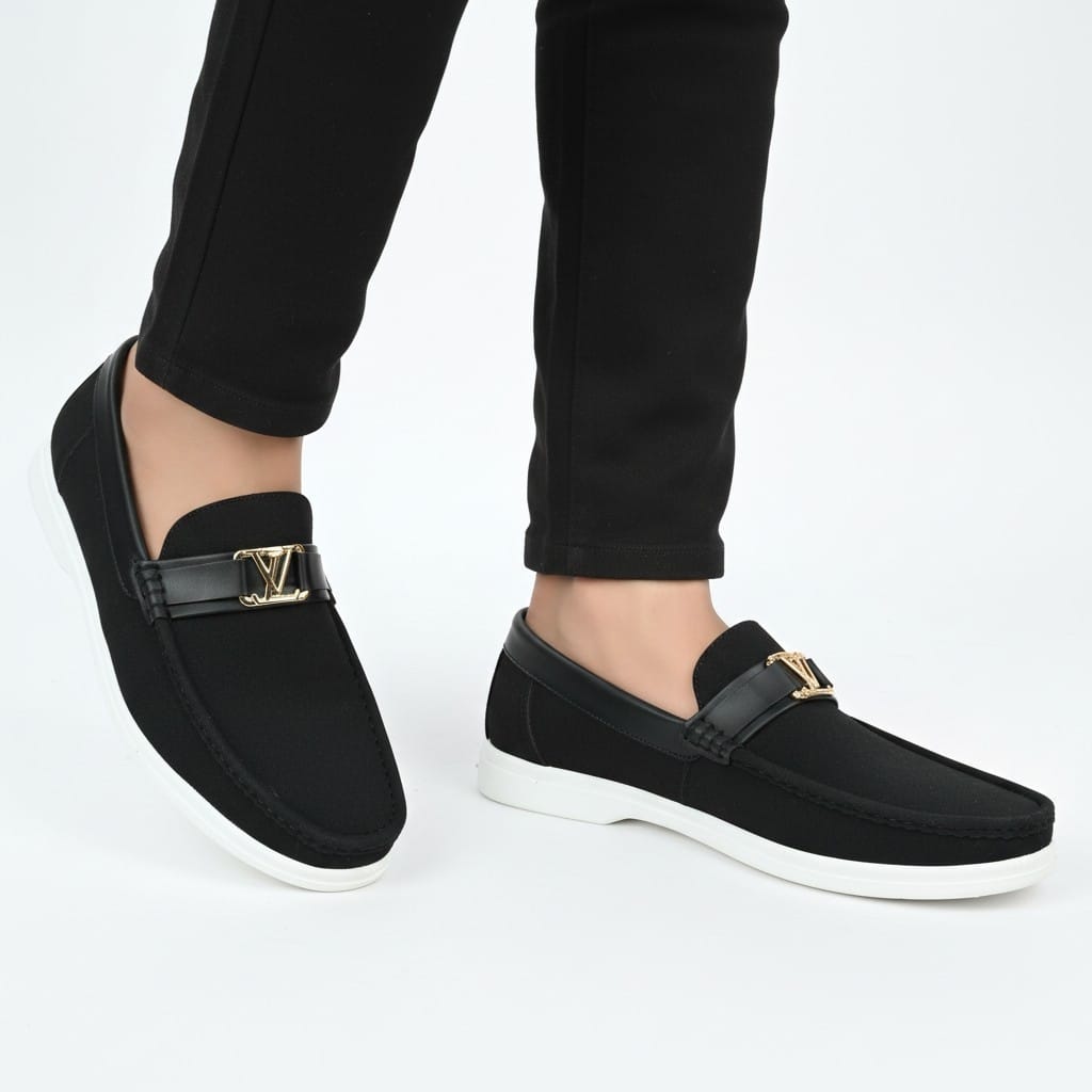 Balmo Black Casual Shoes