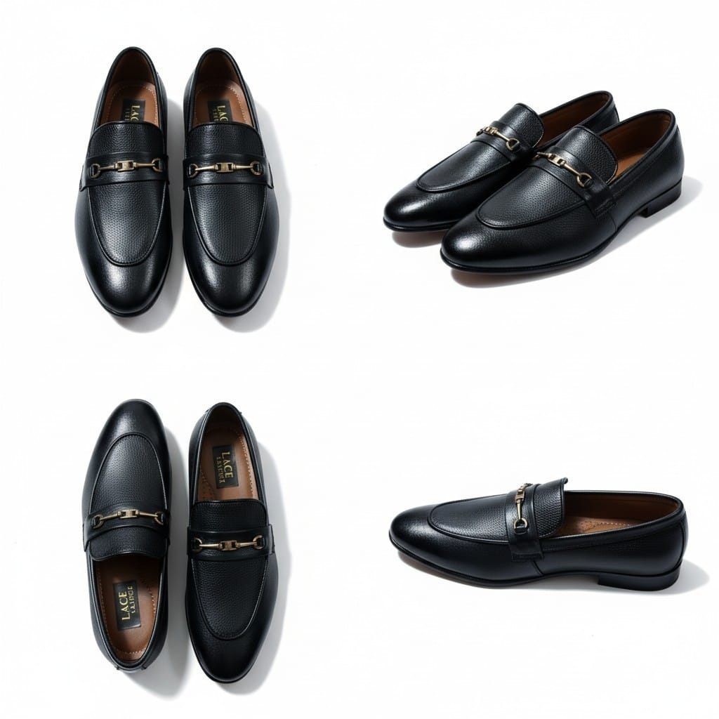 Banto Black Formal Shoes
