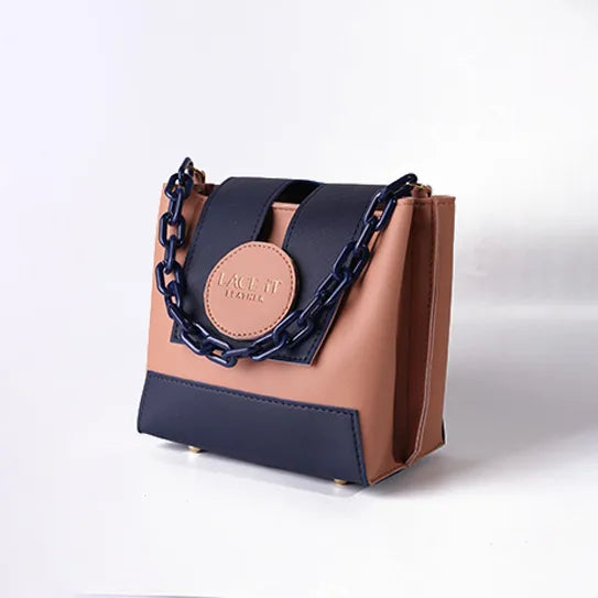 Blossom Bag Blue & Pink