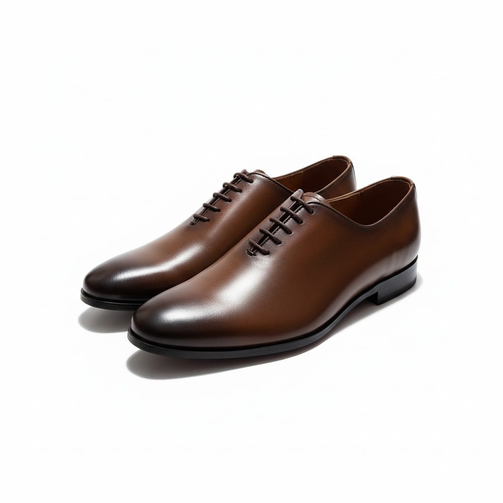 Crest Brown Formal Shoes
