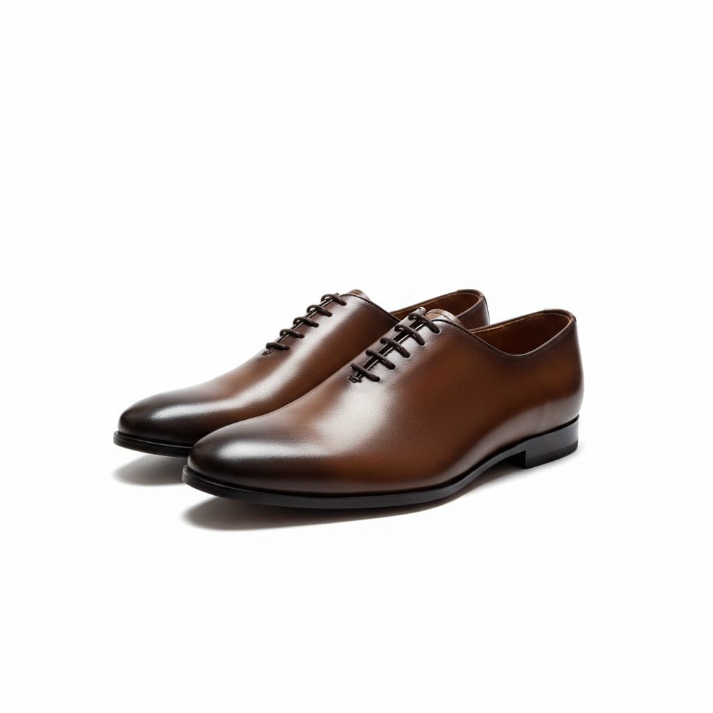 Crest Brown Formal Shoes