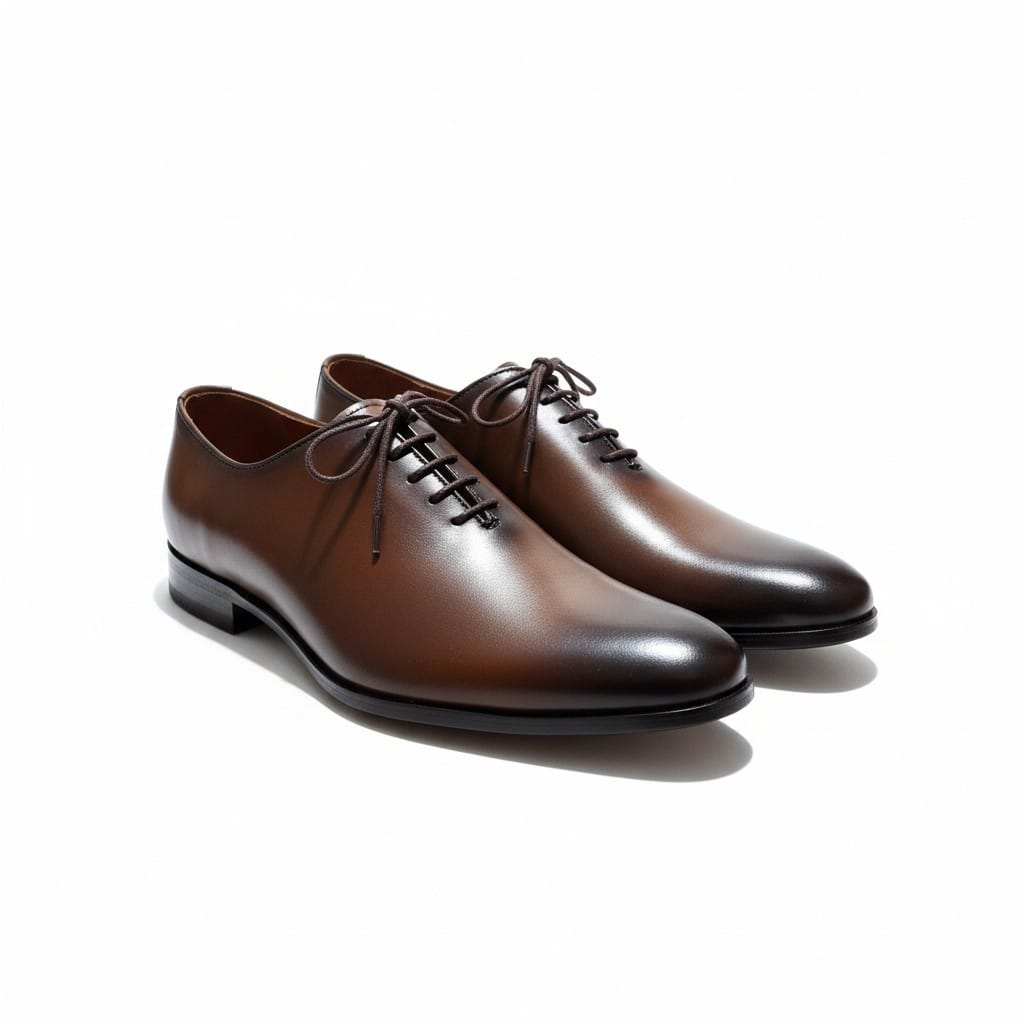 Crest Brown Formal Shoes