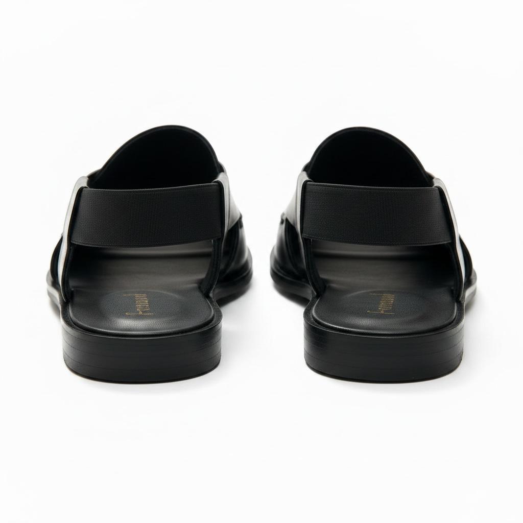 Cario Black Peshwari CHAPPAL