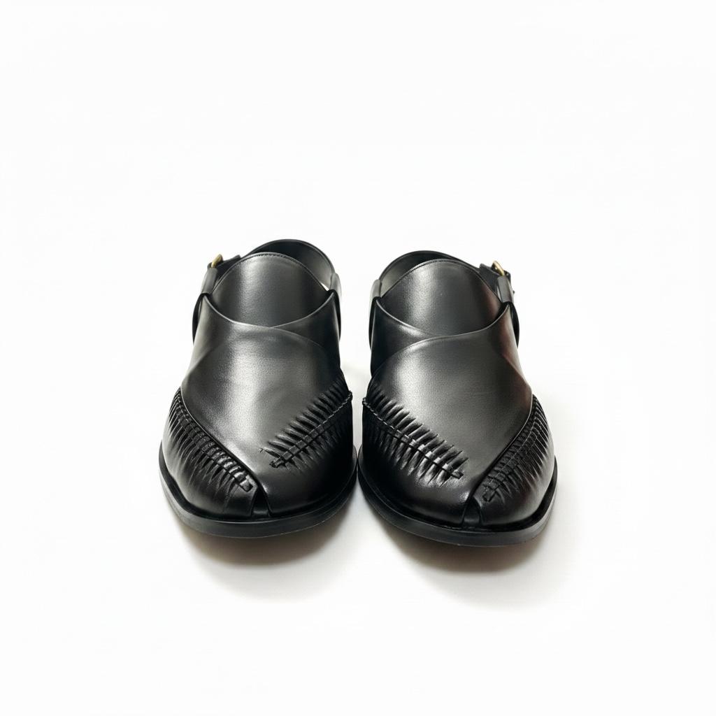 Cario Black Peshwari CHAPPAL