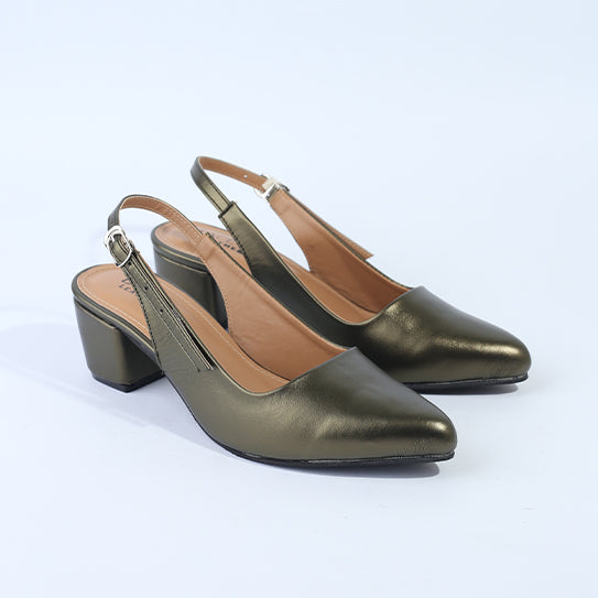 Chic Olive Green Sandals