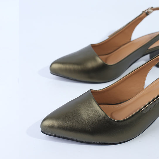 Chic Olive Green Sandals