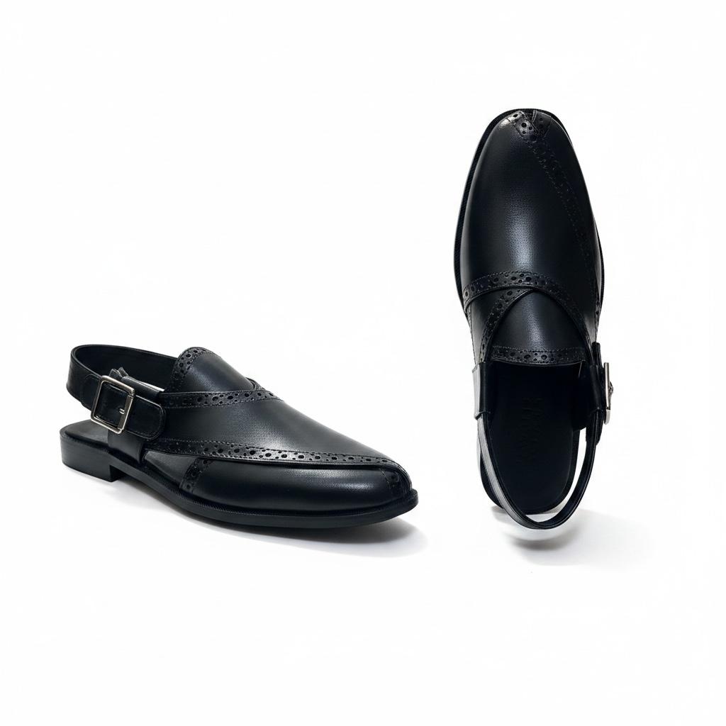 Clasic Black Peshwari CHAPPAL