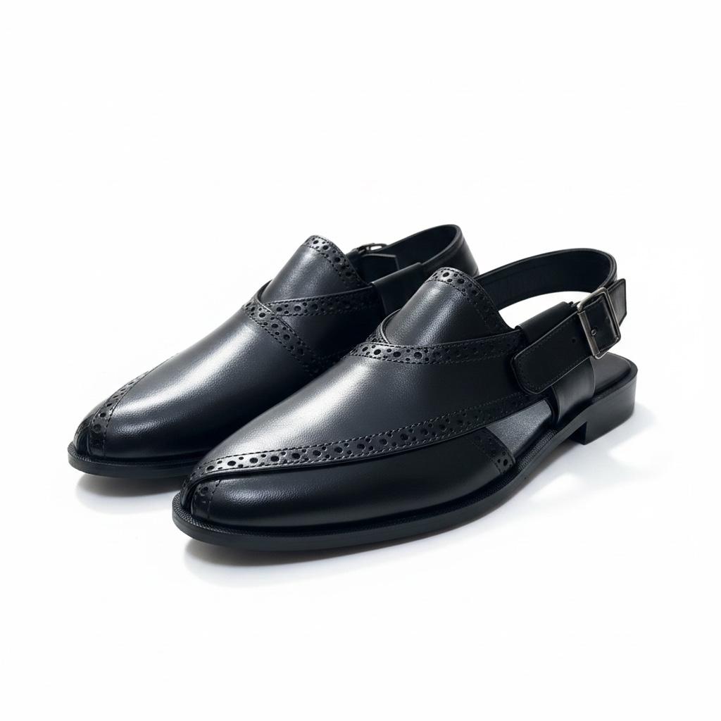 Clasic Black Peshwari CHAPPAL