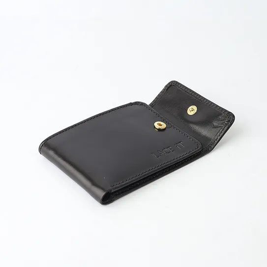 Donovan Black Leather Wallet