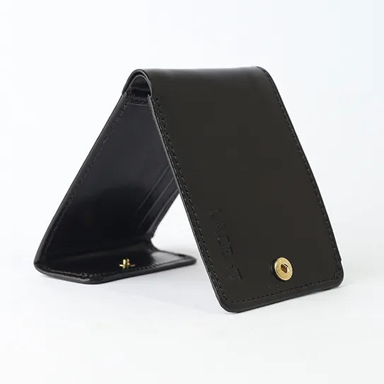 Donovan Black Leather Wallet