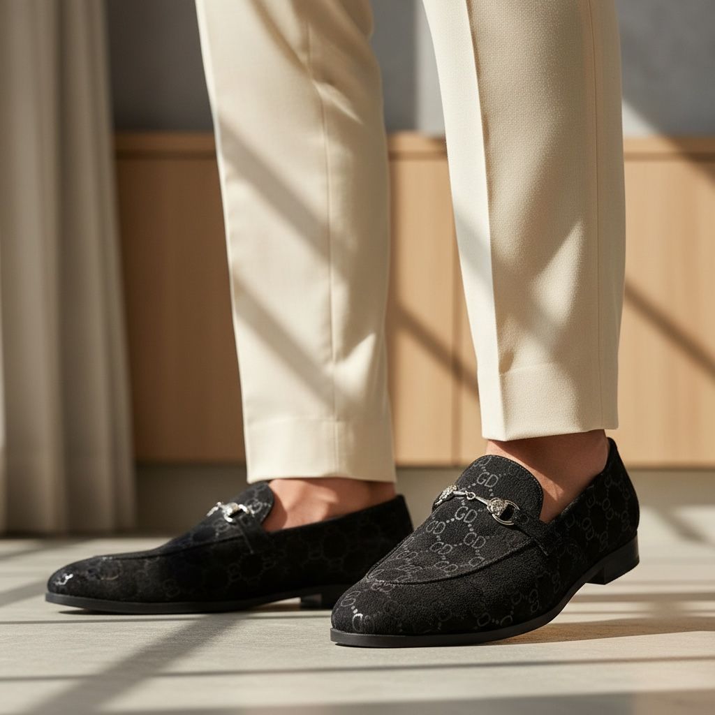 Evaan  Black Formal Shoes