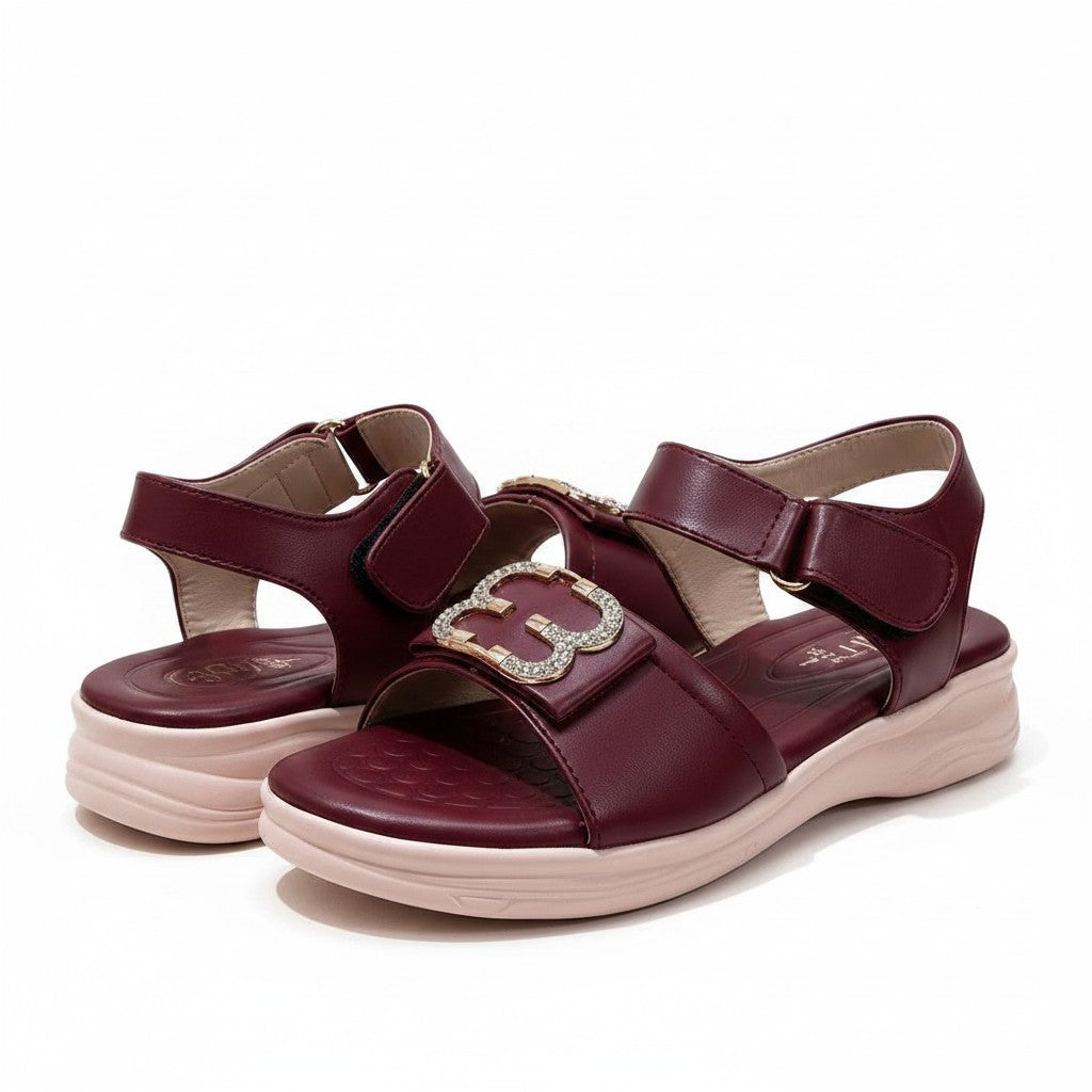 Fosca Red Sandal