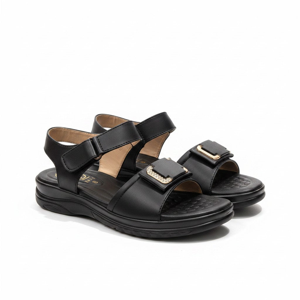 Gracie Black Sandal