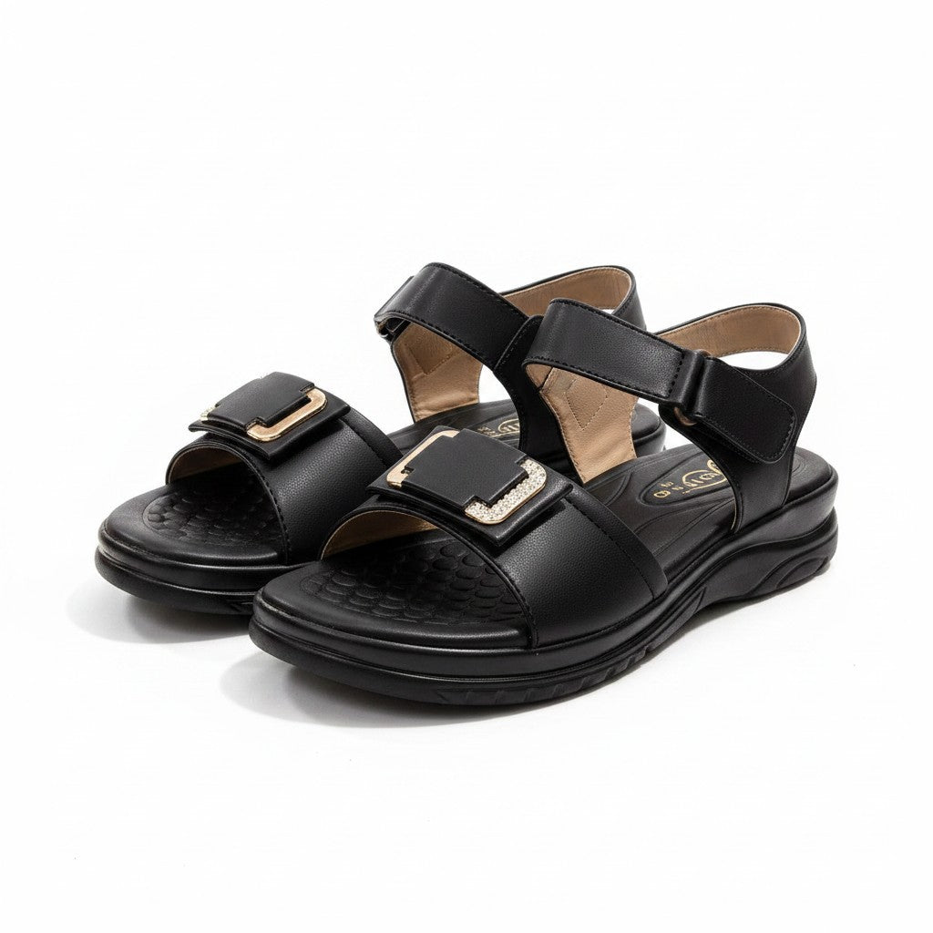 Gracie Black Sandal