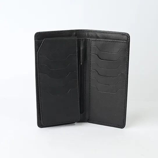 Granger Black Leather Wallet