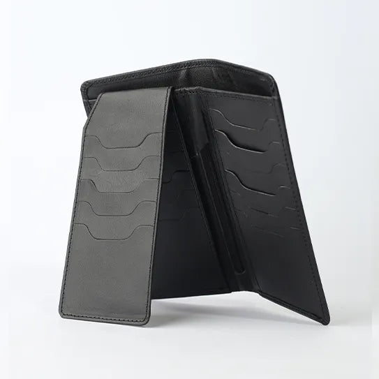 Granger Black Leather Wallet