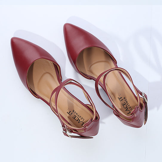 Hippie Maroon Sandals