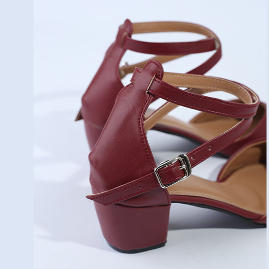 Hippie Maroon Sandals