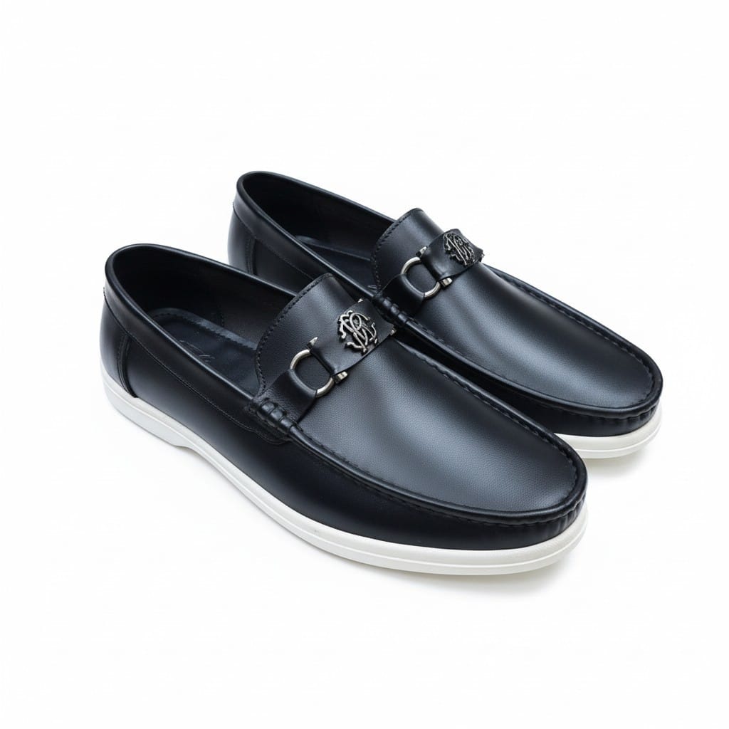 Julio Black Casual Shoes