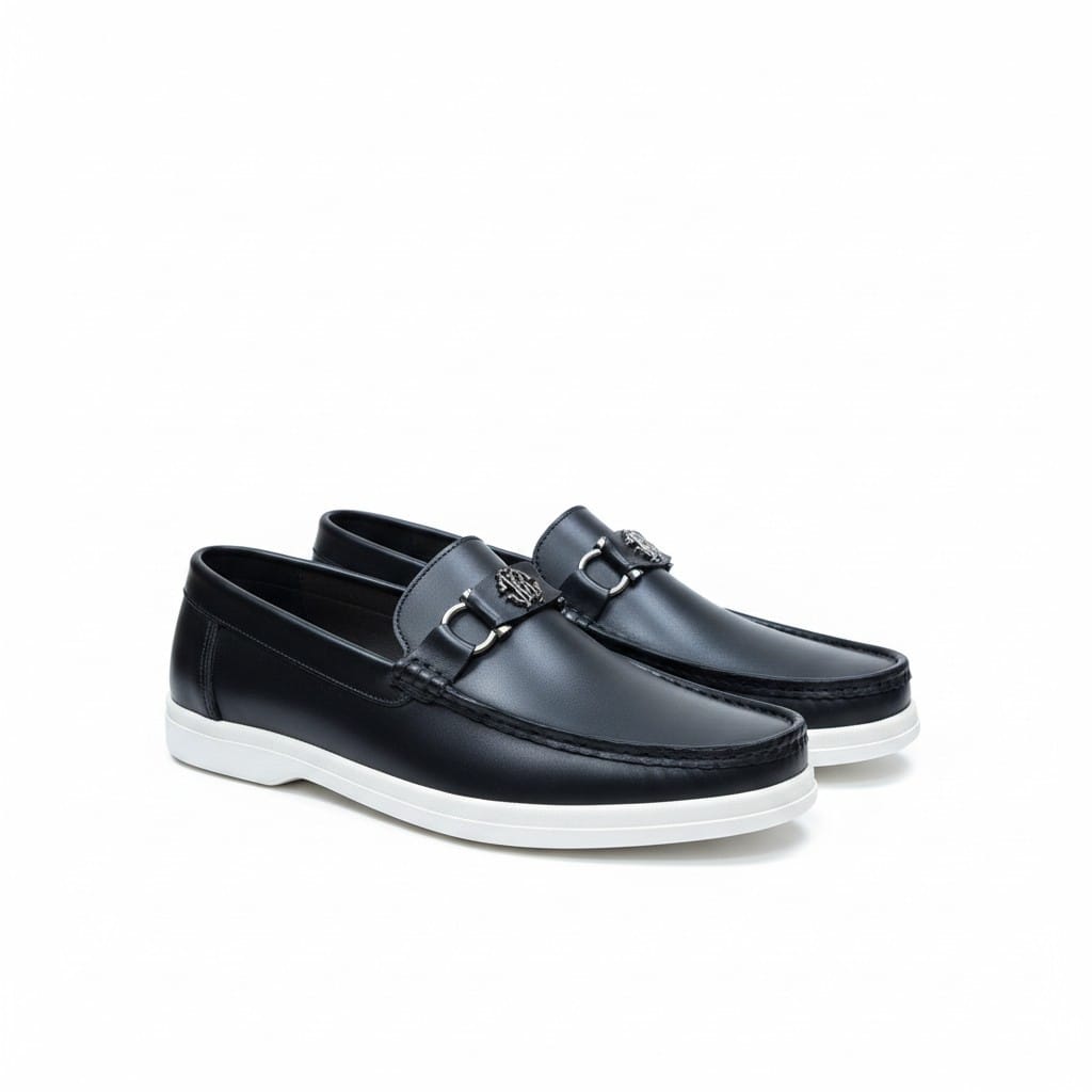 Julio Black Casual Shoes