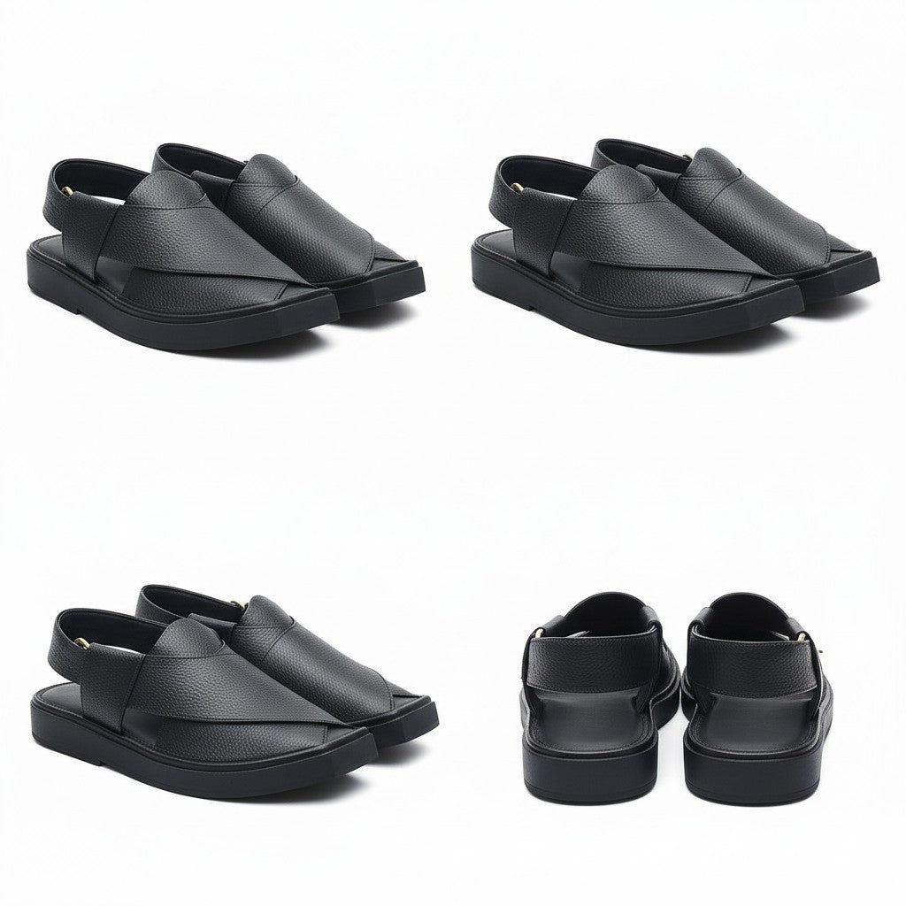 Kaptan Black   PESHWARI CHAPPAL