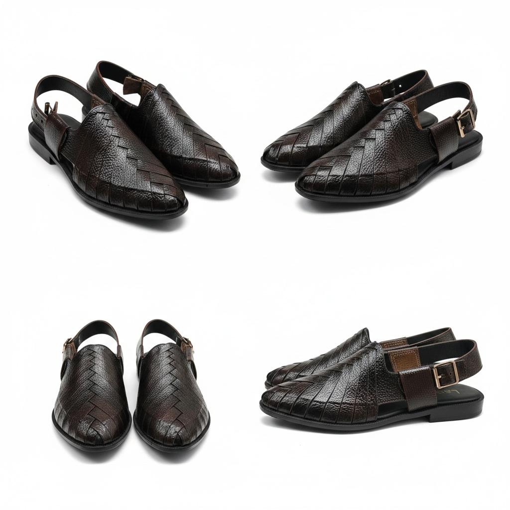 Khari  Brown Peshwari CHAPPAL