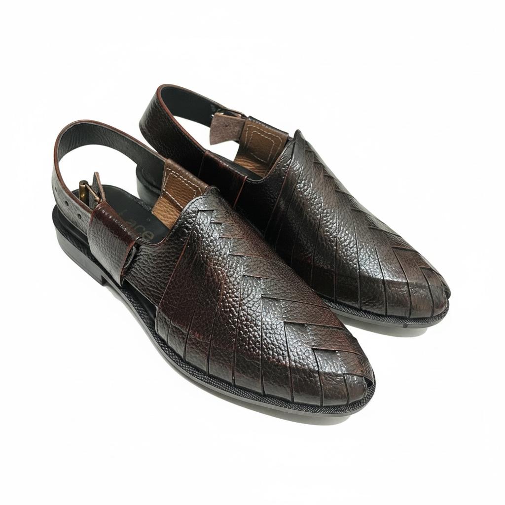 Khari  Brown Peshwari CHAPPAL