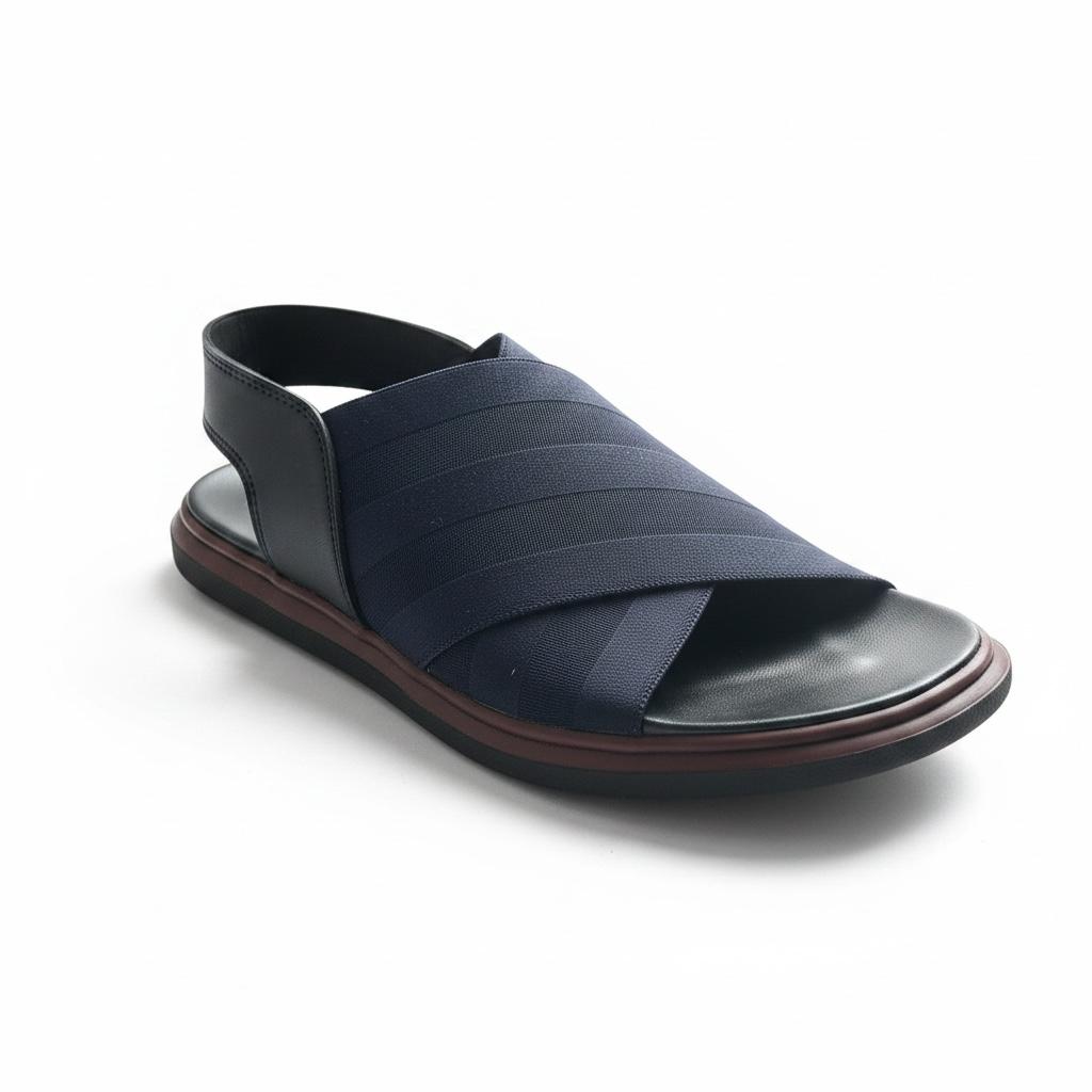 Lastic Blue Sandal
