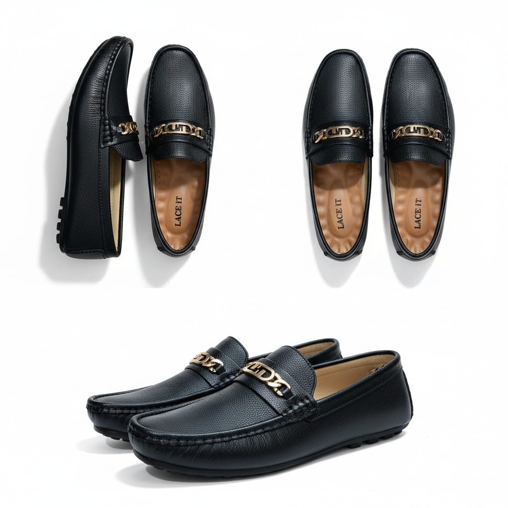 Marino Black Casual Shoes