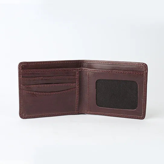 Mercer Brown Leather Wallet