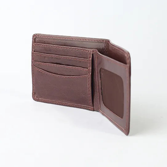 Mercer Brown Leather Wallet
