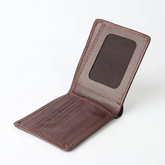 Mercer Brown Leather Wallet