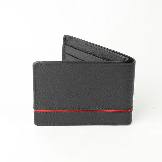 Mystic Black Leather Wallet