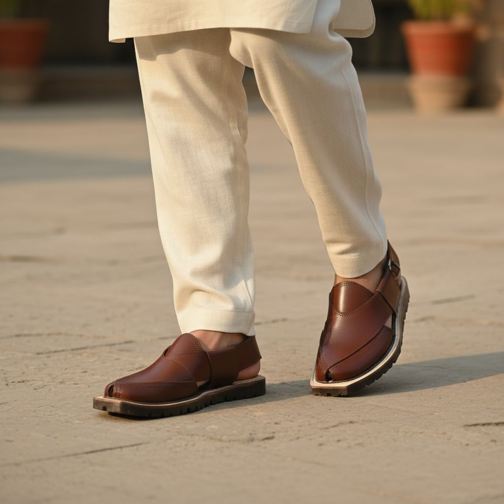 Norzi Brown Peshwari