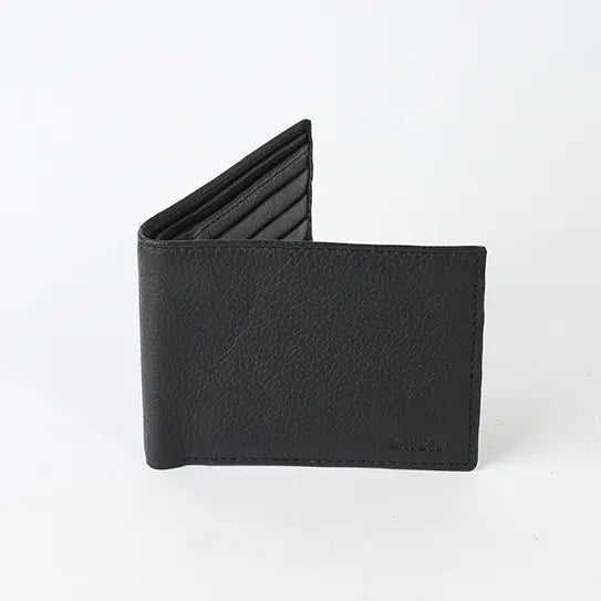 Rook Black Leather Wallet