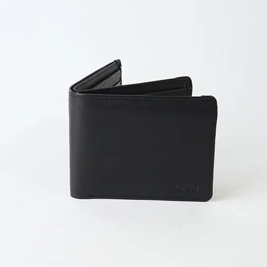 Rook Black Leather Wallet
