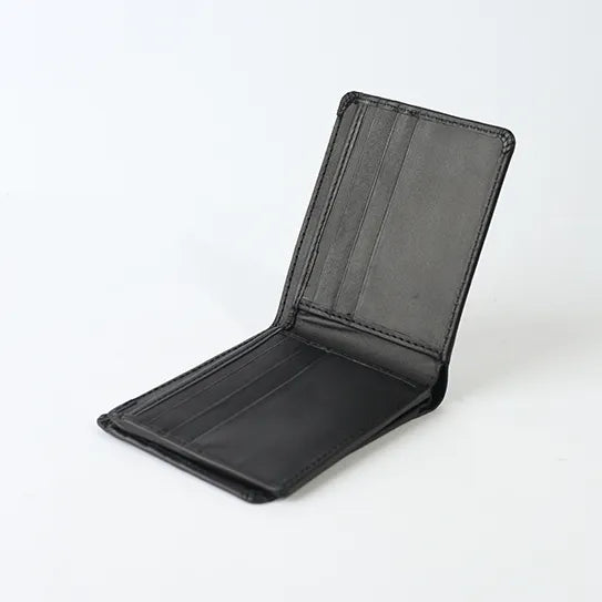 Rook Black Leather Wallet