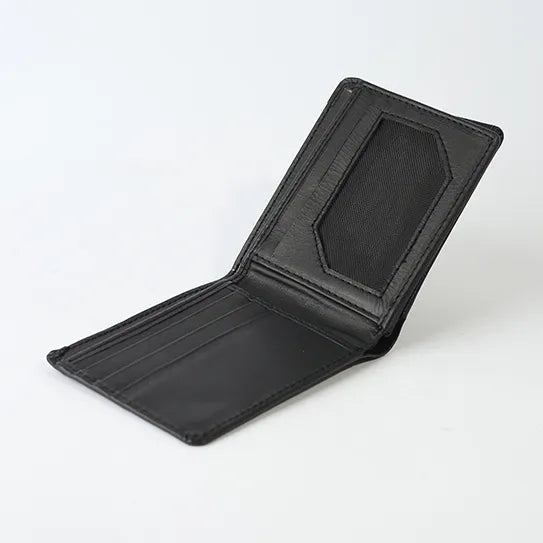 Rook Black Leather Wallet