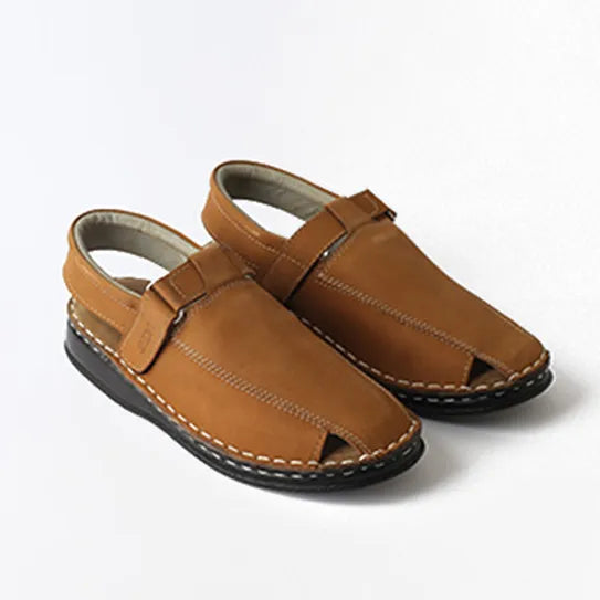 Sebago dark Camel sandle
